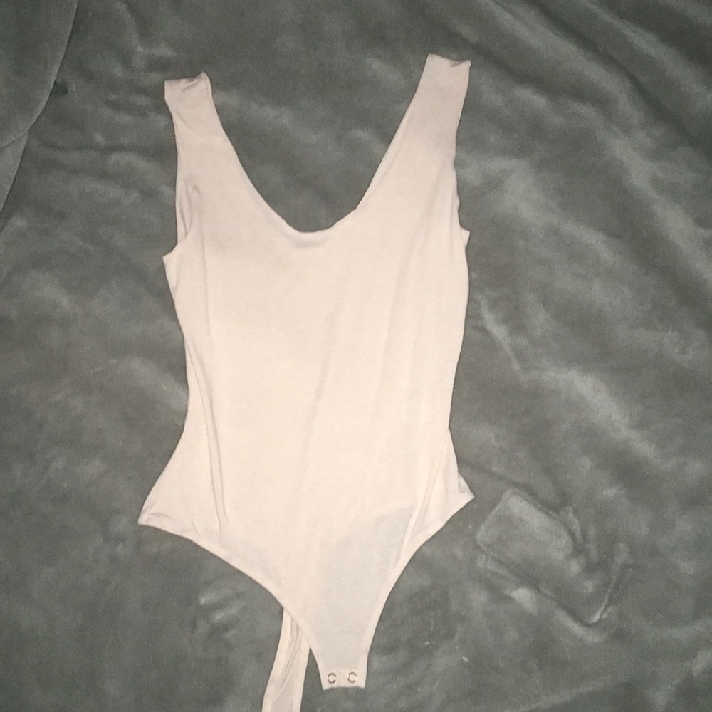 Me to We: Baby pink bodysuit